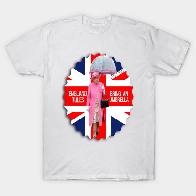 Queen Elizabeth ll God Rest Her Soul T-Shirt by FirstTees